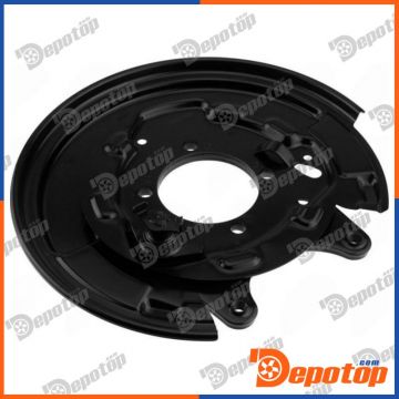 Déflecteur, disque de frein arrière gauche pour TOYOTA | HTO-TY-036, 8116875